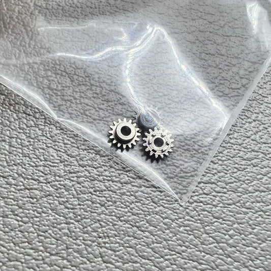 Set of 3 Japan winding pinions for Miyota NH35 NH36 watch movements, precision fit and durable.