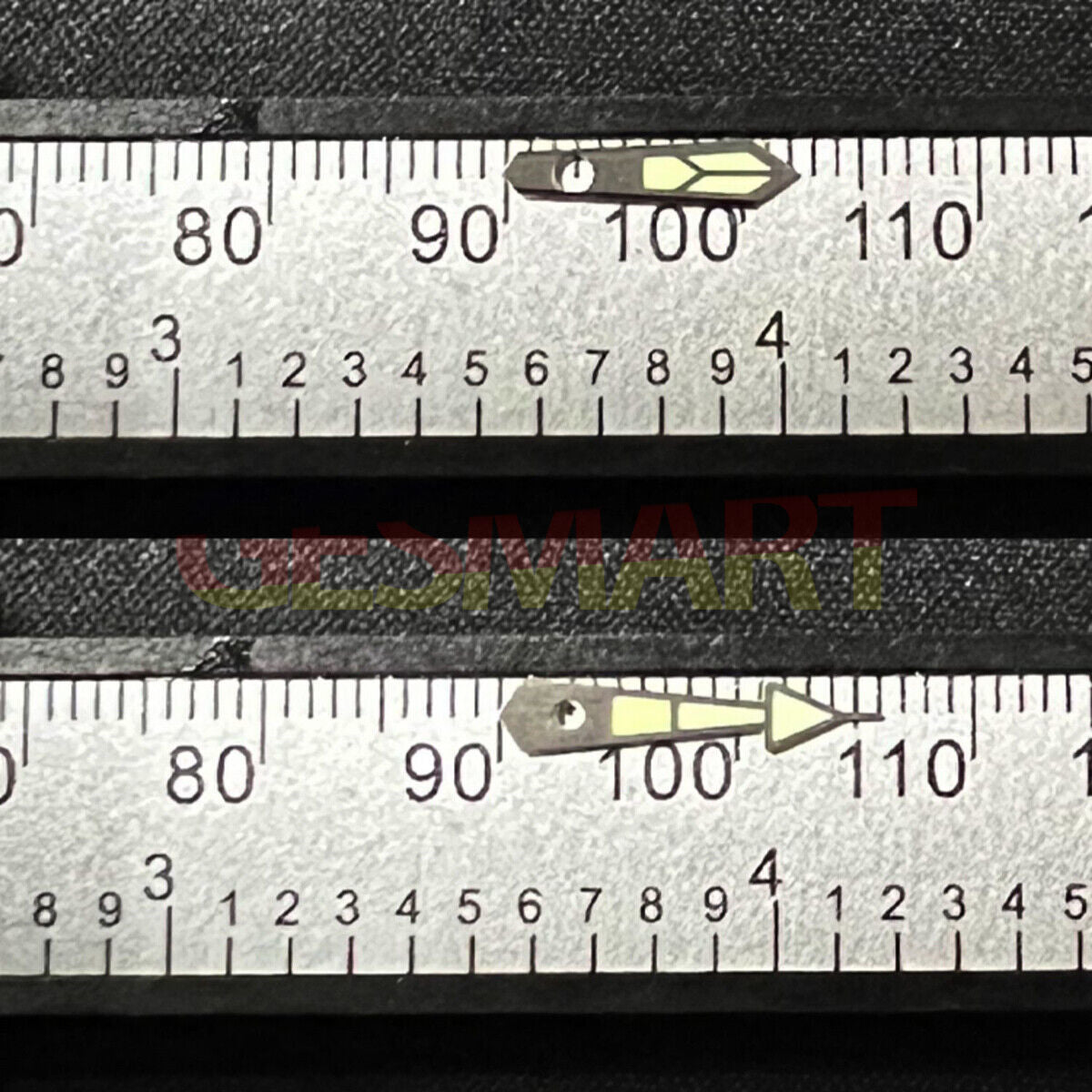Golden Trim C3 Super Lume Watch Hands for Diving SKX/SBBN NH35 NH36 Movement#1