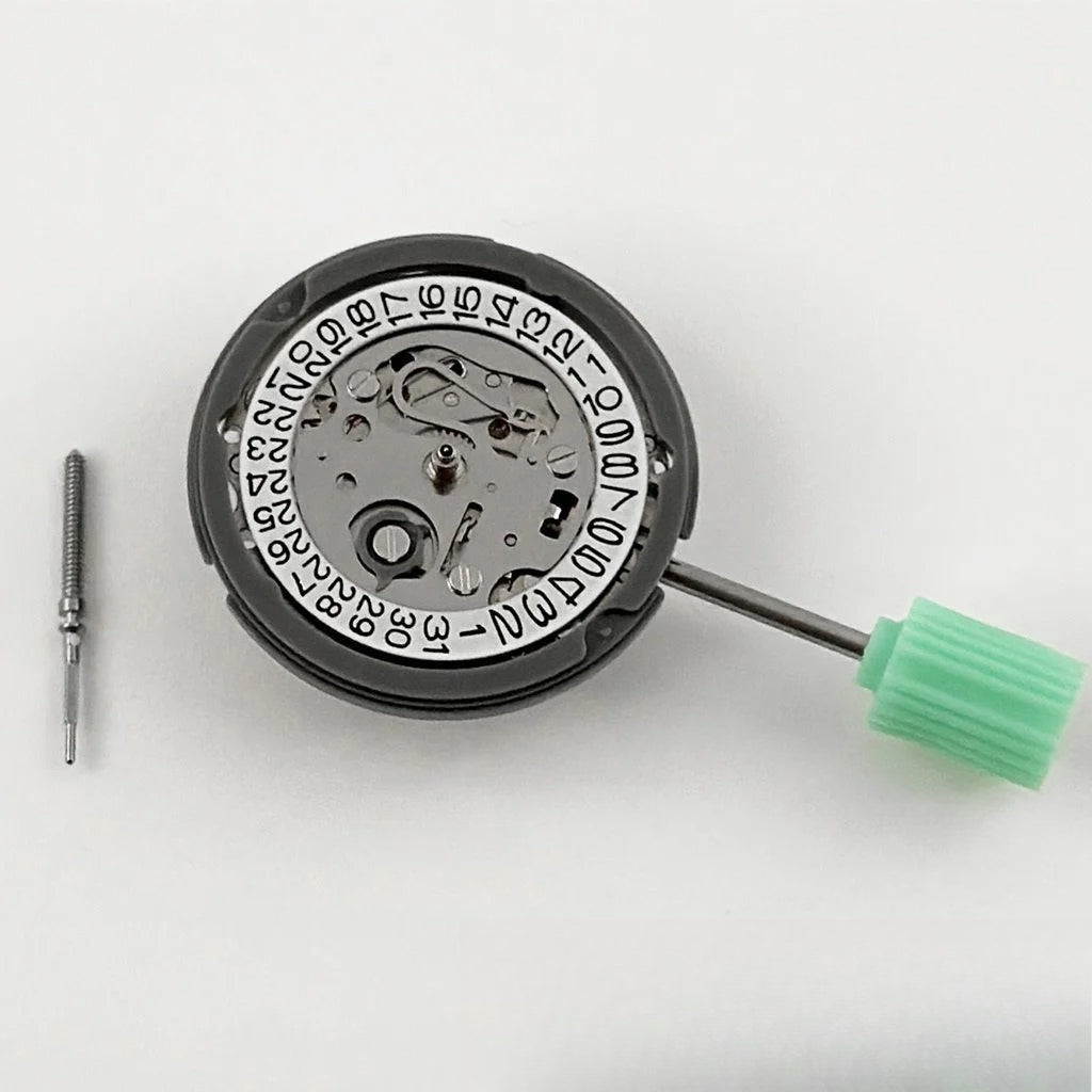 31MM Ladies Round Polished Fluted Bezel Sapphire Crystal Watch Case for NH05/06