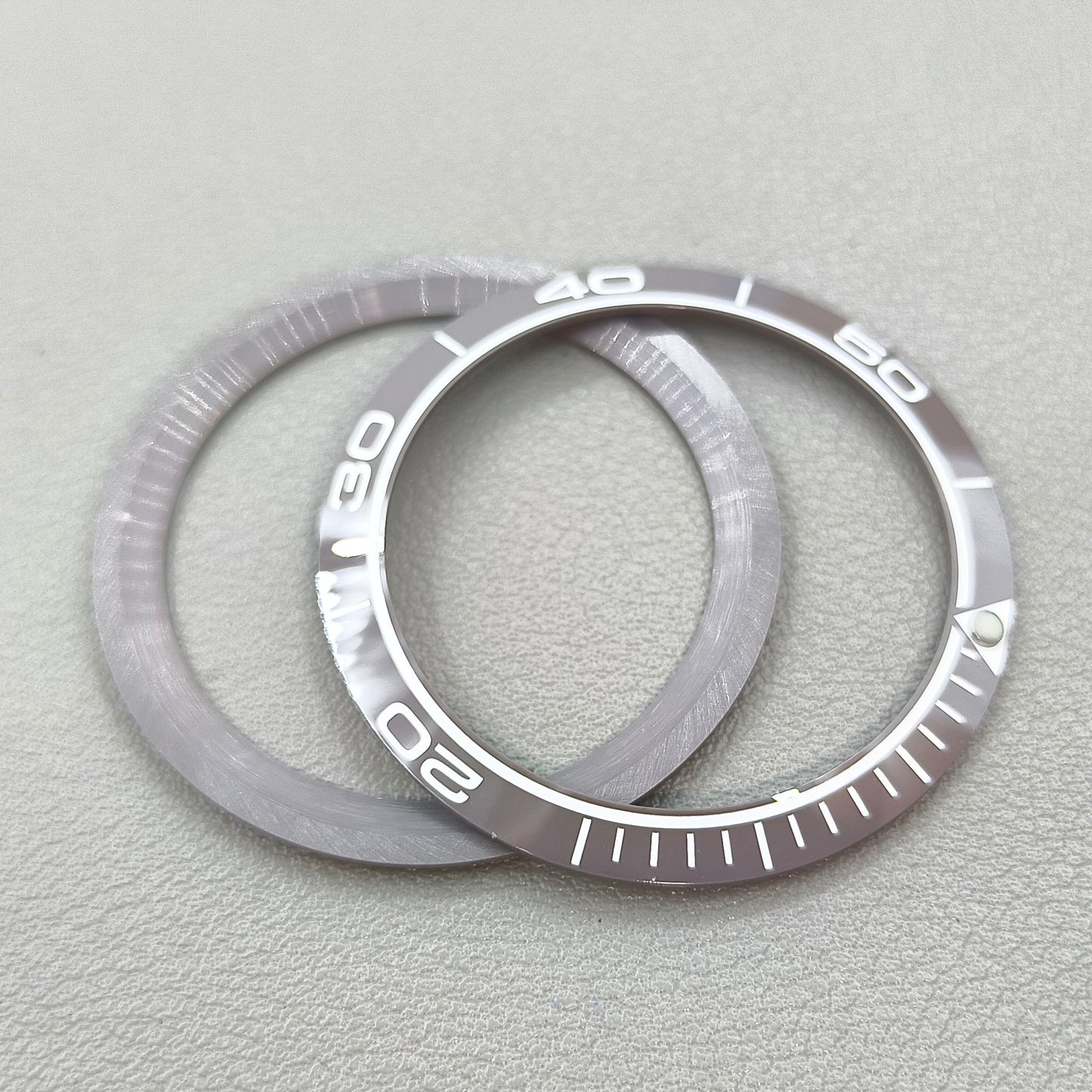 38mm/30.5mm Matte Brown Aluminium Watch Bezel Insert Watch