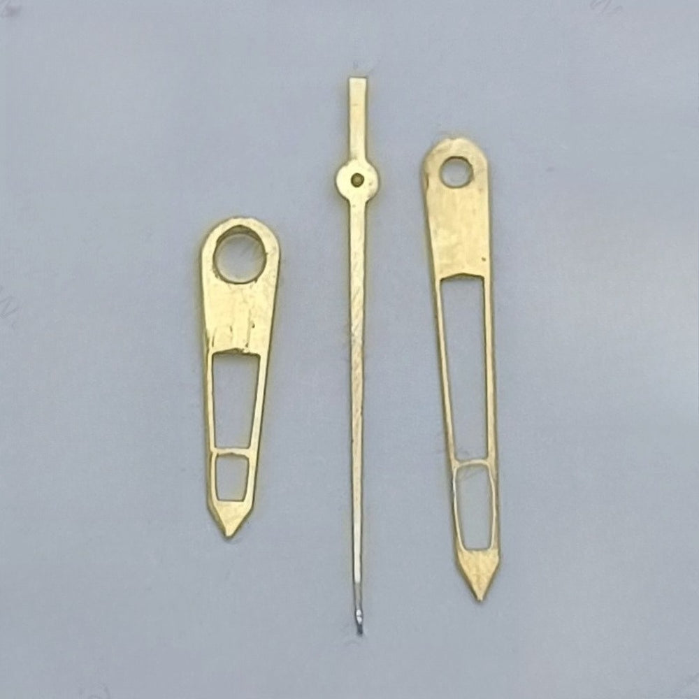 8X12X12mm Golden Trim Hollow Watch Hands For NH35 NH36