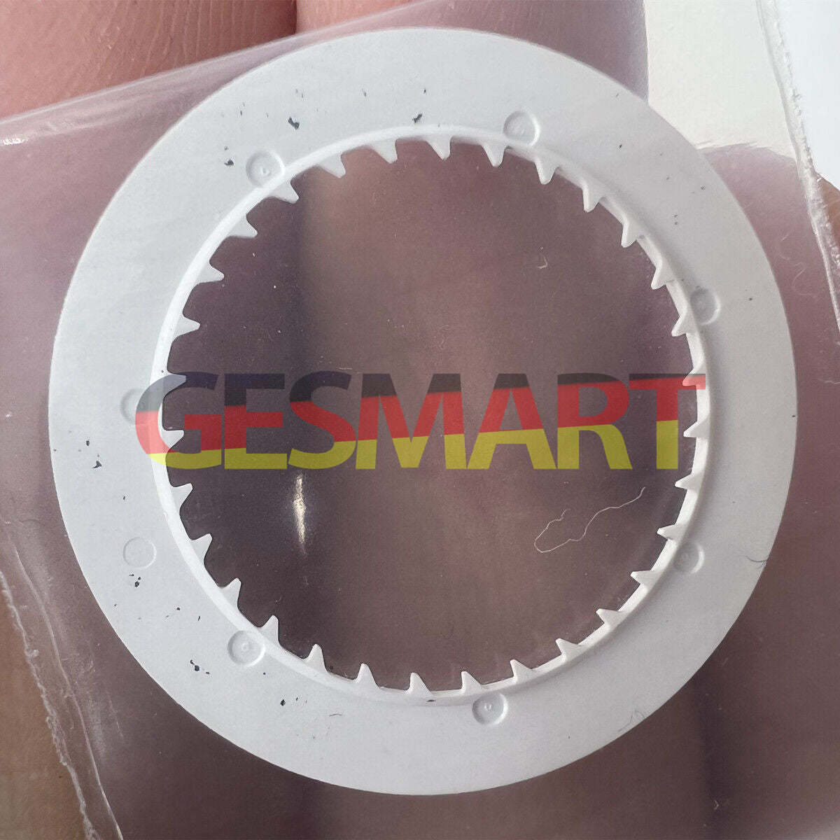 Blue font date disk wheel with white background for NH36 NH35 movement, date at 3 o'clock, Crown Position 3.8.