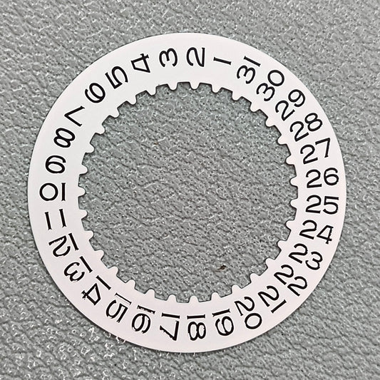 Replacement Grey Date Disk Wheel Date Wheel Generic for RLX 3135 Movement