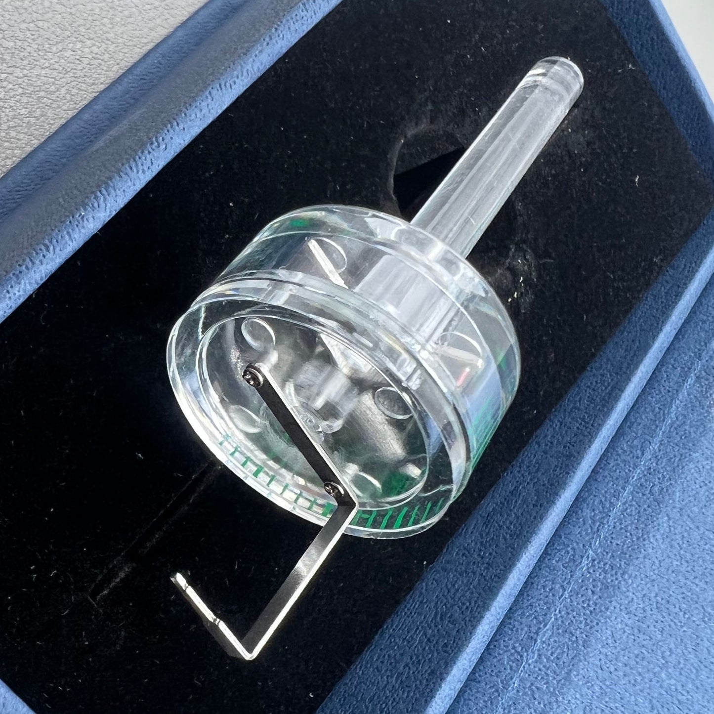 Balance regulating micro Stella screw tool for Omega Co-Axial MSA 03.671, precision watch accessory.