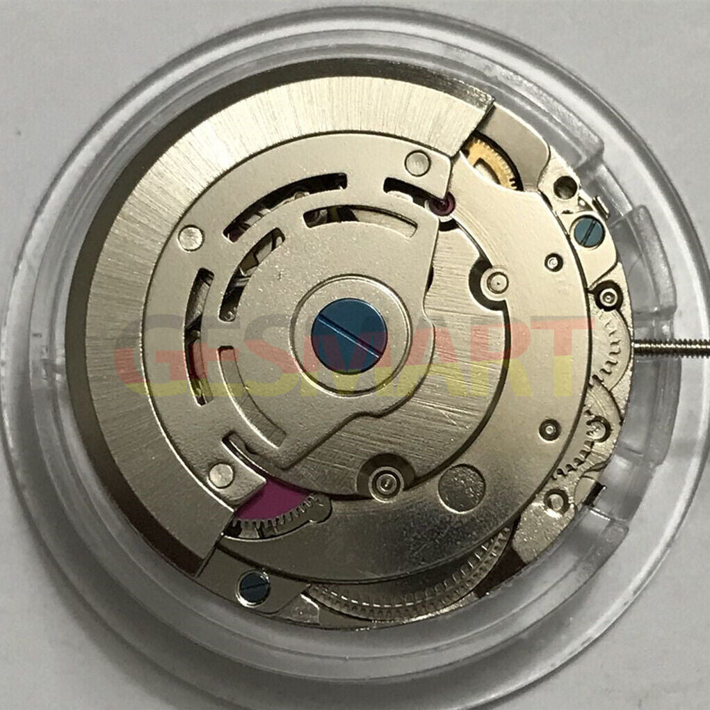 China Made NH Series 8205 automatic watch movement featuring a small second dial at 6 o'clock, precise mechanical craftsmanship.