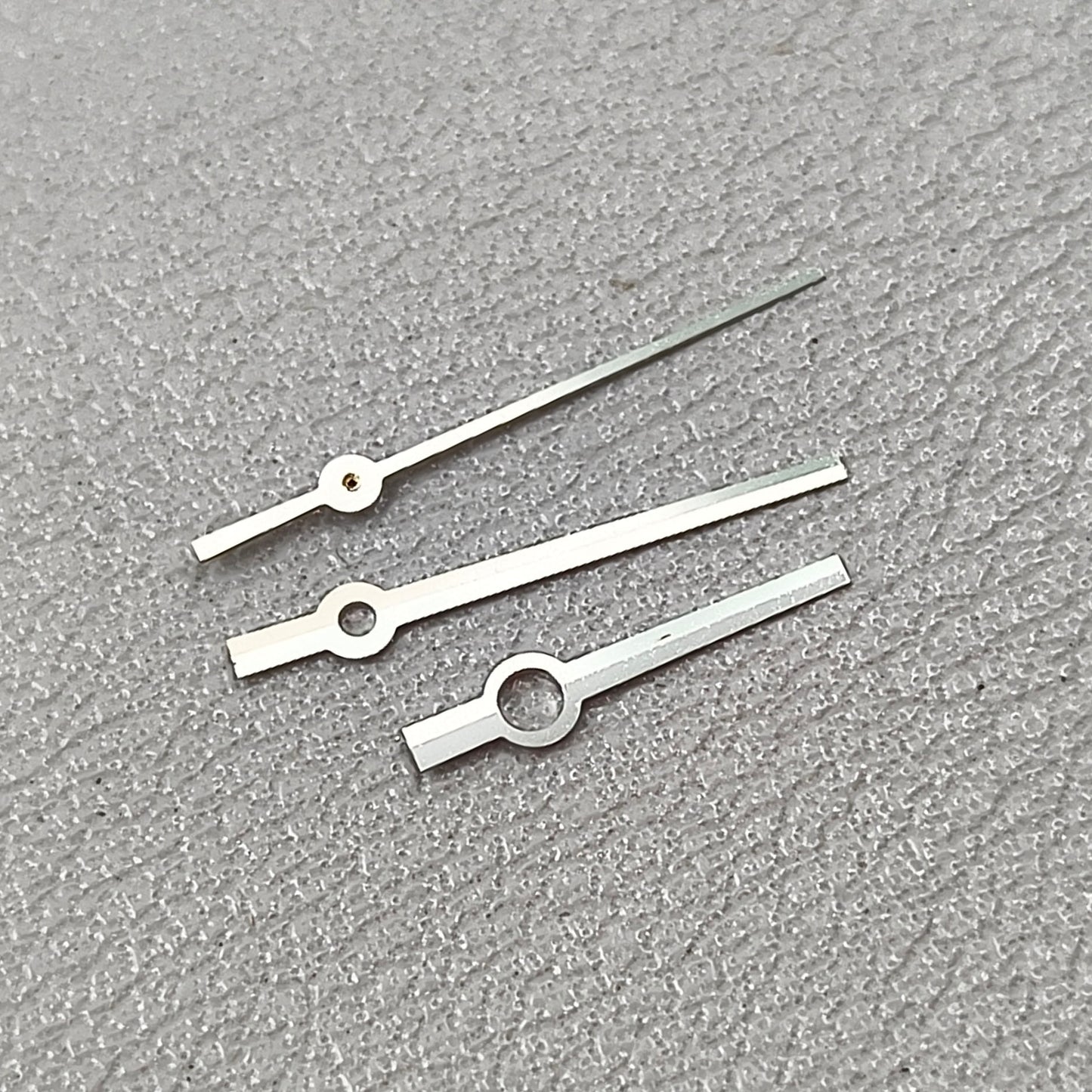 2 Sets/Pack NO Luminous Silver Trim Watch Hands For NH35A/NH36A Movement