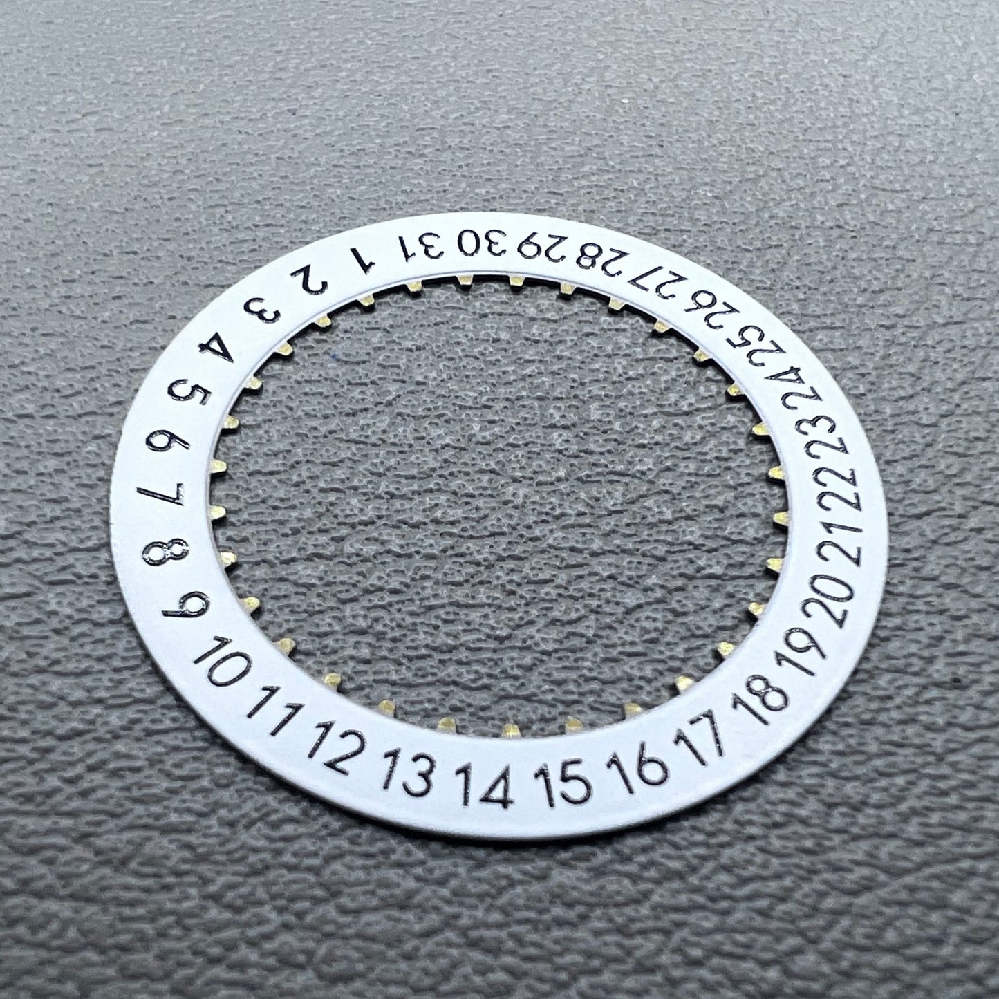 OM Font Date Disk Wheel for Watch ETA 2824 Movement Date@6