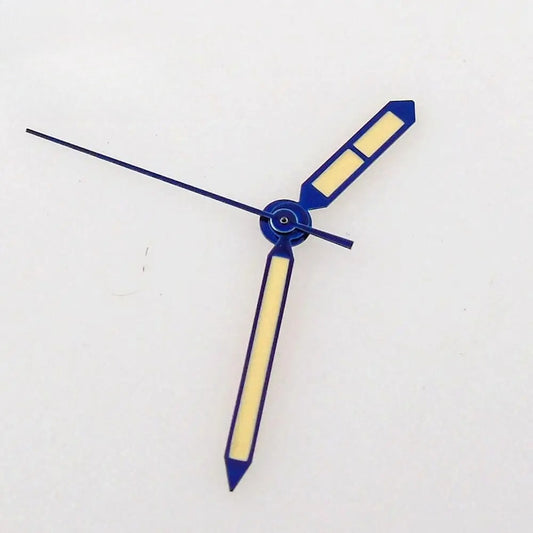 Blue Trim Orange Watch Hands for Miyota 8205 8215 821A MingZhu 2813 Nh35 Nh36