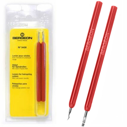 Bergeon 5430 hairspring collet lever, 1.80mm width, precision watch accessory tool.