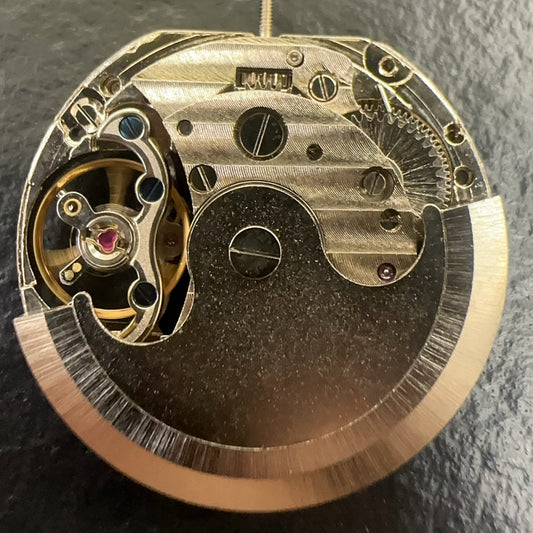 Liaocheng Double Time Zone watch with automatic moonphase at 2 o'clock, premium mechanical movement by China Made