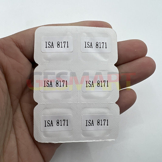 Replacement winding stems for ISA 8171 8161 watch movements, compatible with various watch models.