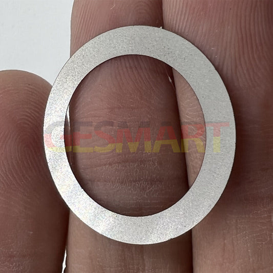 Red character date wheel compatible with Miyota NH35 NH36 watches, sleek black background design.