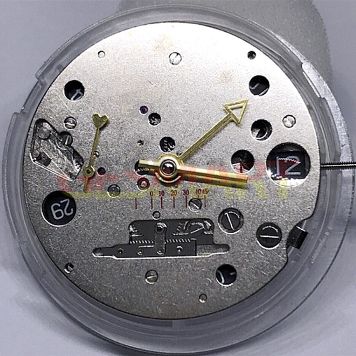 Mouvement mécanique automatique Seagull ST25, petite seconde à 9 heures avec énergie cinétique