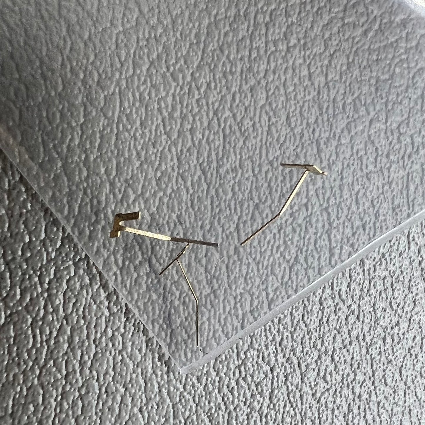 Spring click replacement parts for ETA 2671 watch movement, ideal for precise repairs.