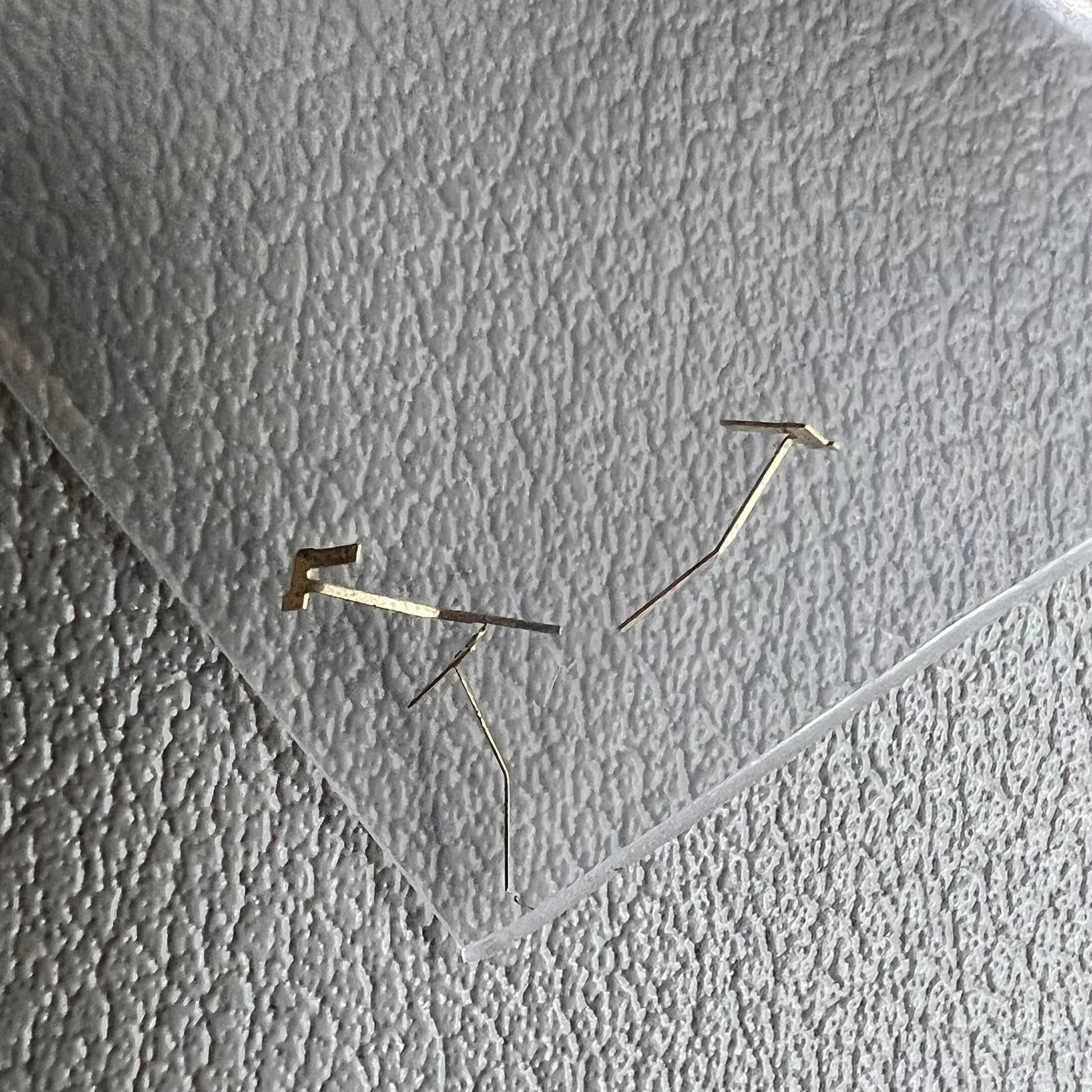 Spring click replacement parts for ETA 2671 watch movement, ideal for precise repairs.