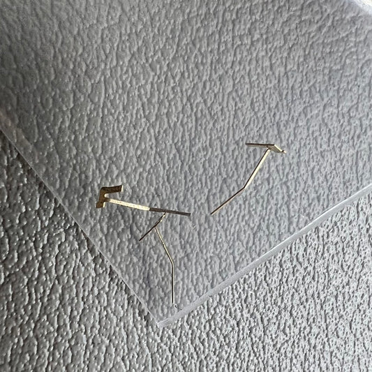 Spring click replacement parts for ETA 2671 watch movement, ideal for precise repairs.