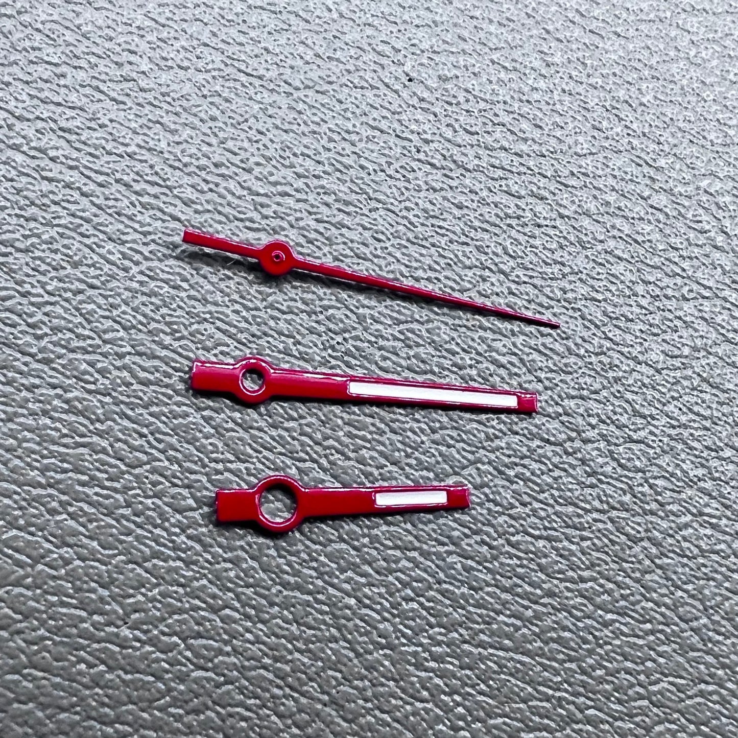 2 Sets Red Trim Lume Watch Hands Set for NH34 NH35 NH36 NH38 NH39