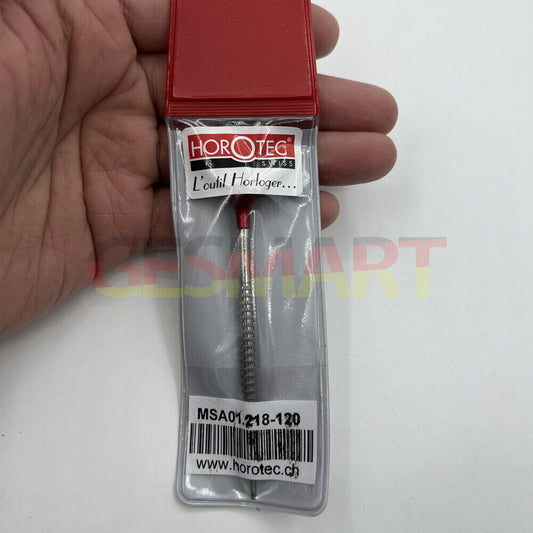 Horotec MSA01.218 watchmakers screwdriver 120mm, precision �1.20mm for fine watch repairs