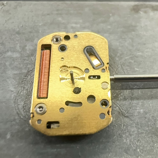 Japan Made Miyota 5R22 quartz watch movement with 2 hands, precision repair part for timepieces.