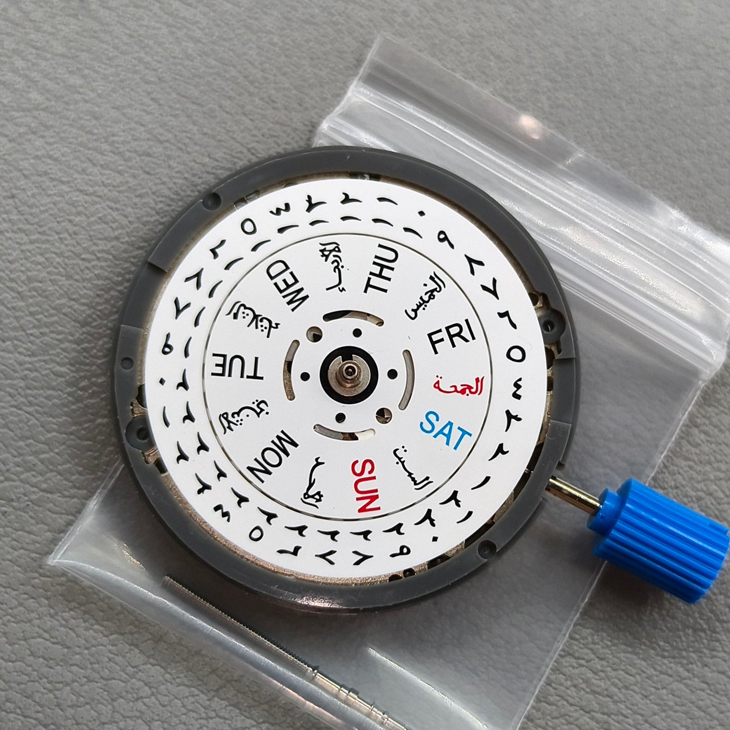 Japan Seiko NH36 Automatic Mechanical Movement Arabic Date Dial Crown@3.8