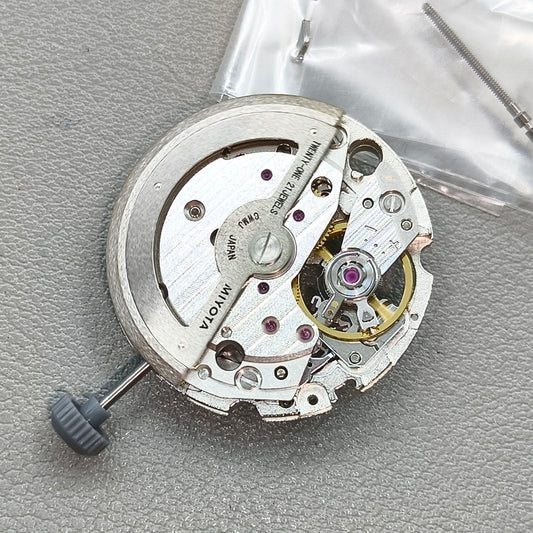 Japan Miyota 82S7 Silver Plated Automatic Mechanical Movement