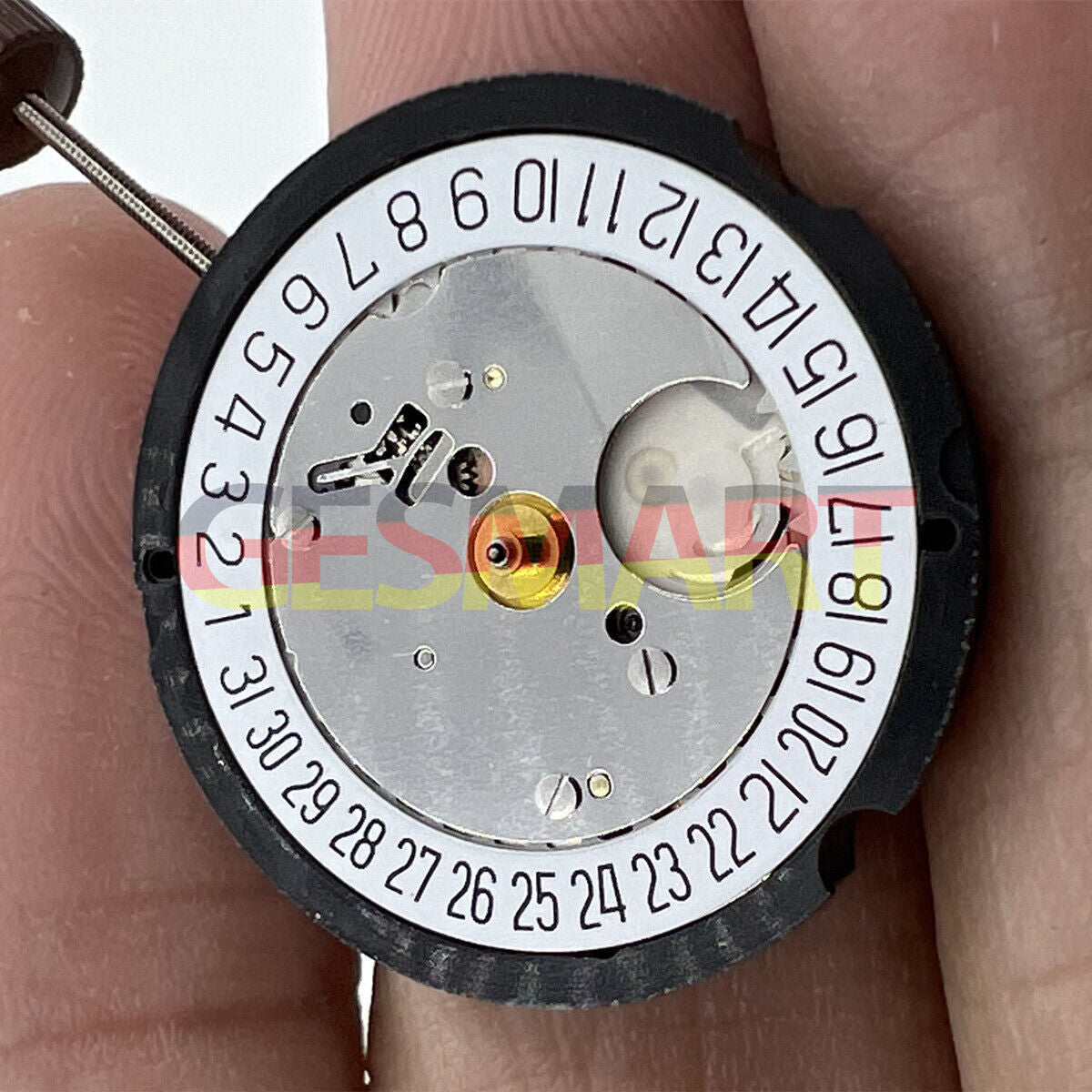 Ronda 505 Quarzuhrwerk mit Datumsanzeige und 6 Schweizer Teilen