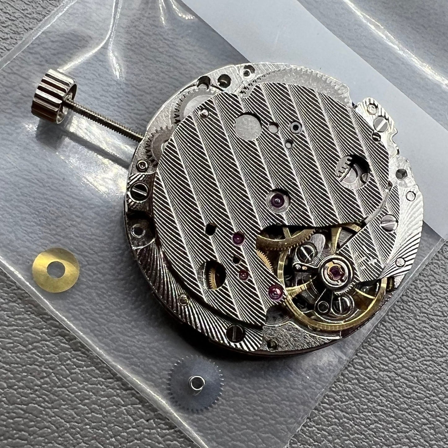 Handaufzug mechanisches Uhrwerk Tianjin T17 ST17 Zweizeiger ohne Datum