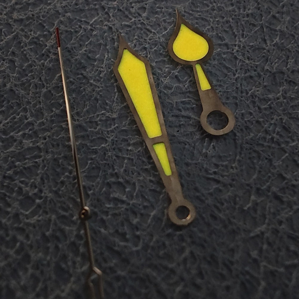 CW C3 orange lume vintage watch hands for NH34 NH35 NH36 NH38 NH39 NH70 NH72 movements, stylish replacement parts