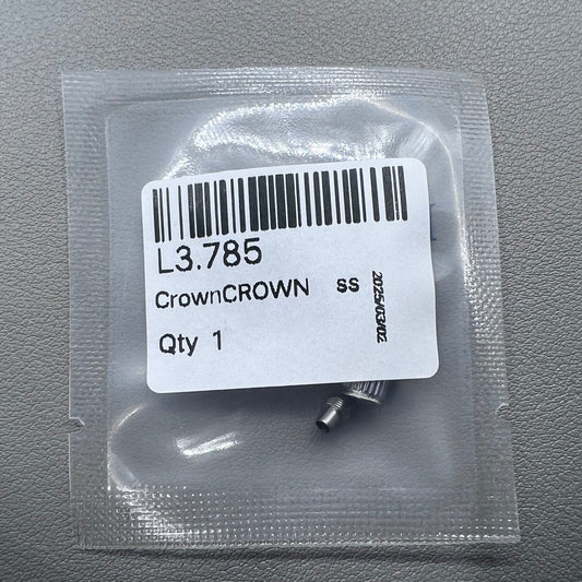 Replacement Silver Watch Crown Generic for Conquest L3.785