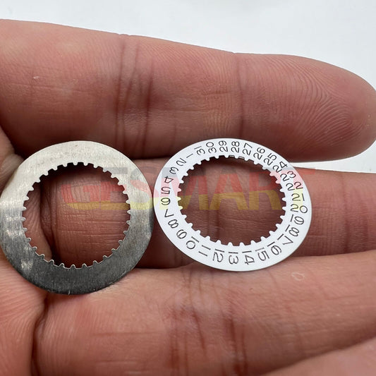 White date wheel for RLX 3235 movement, generic replacement part for watch date display.