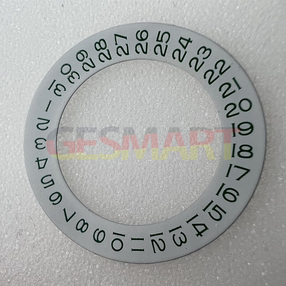 Green Font Date Wheel Overlay for ETA2824 2836 Miyota 8215/8200 Movement Date@3