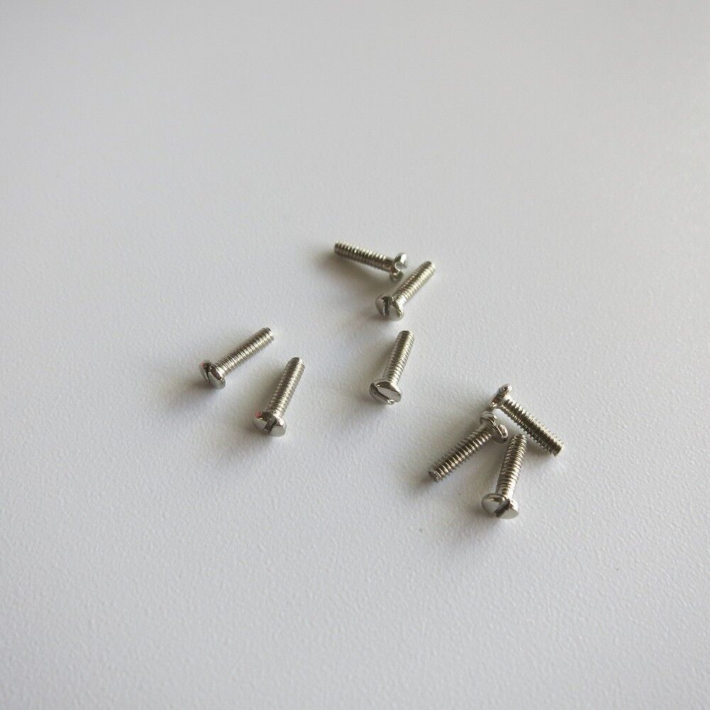 Red round box containing 1000PCS steel screws for eyeglasses and watches, AB6004 brand.