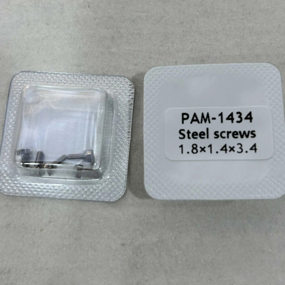 Vis de fond de boîtier de montre PAM 1,8 x 1,4 x 3,4 mm pour montre Panerai PAM-1434
