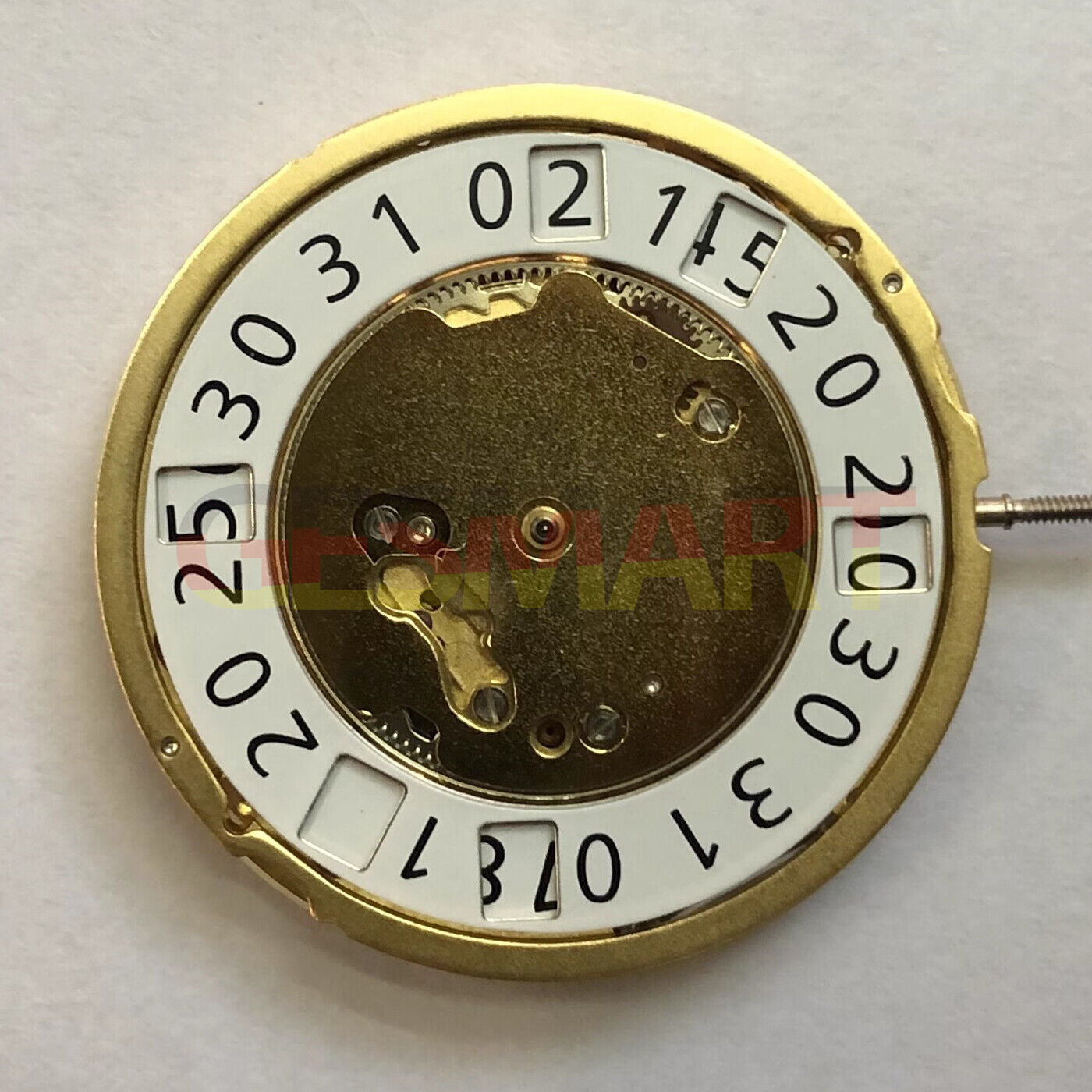 Ronda 6003B 6003.B Quarzuhrwerk, Schweizer Uhrwerk, golden, 4 Steine