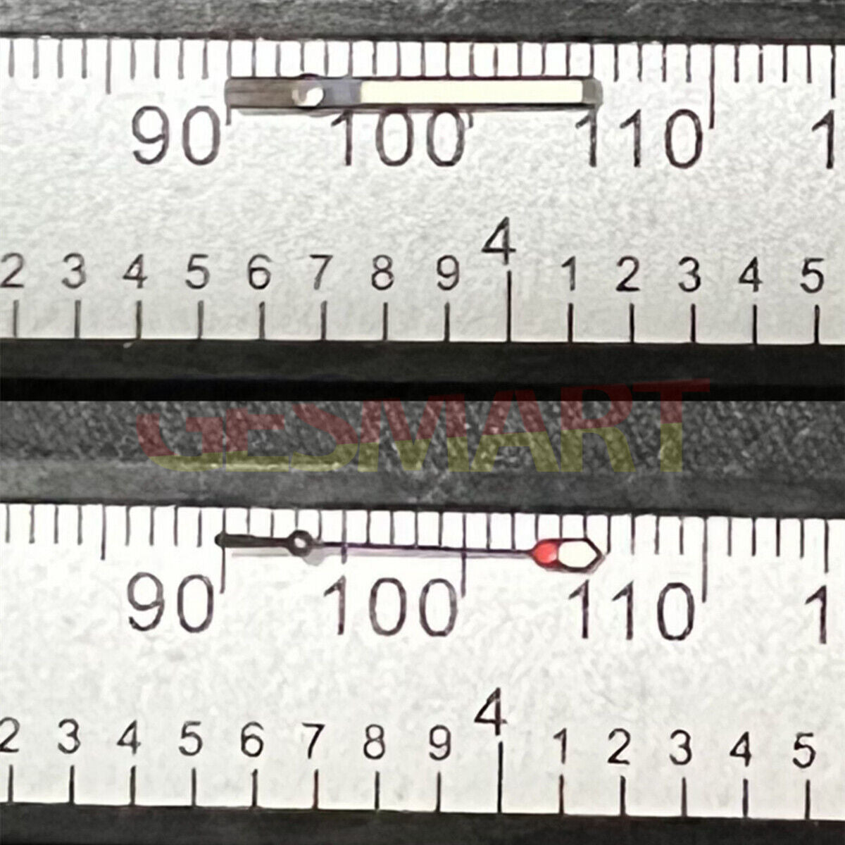 Silver Trim C3 Super Lume Watch Hands for SKX007/SBBN NH35 NH36 Movement#11