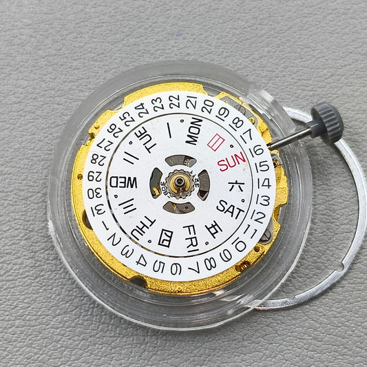 Genuine Golden Miyota 8200 8215 Day Date Automatic Mechanical Movement