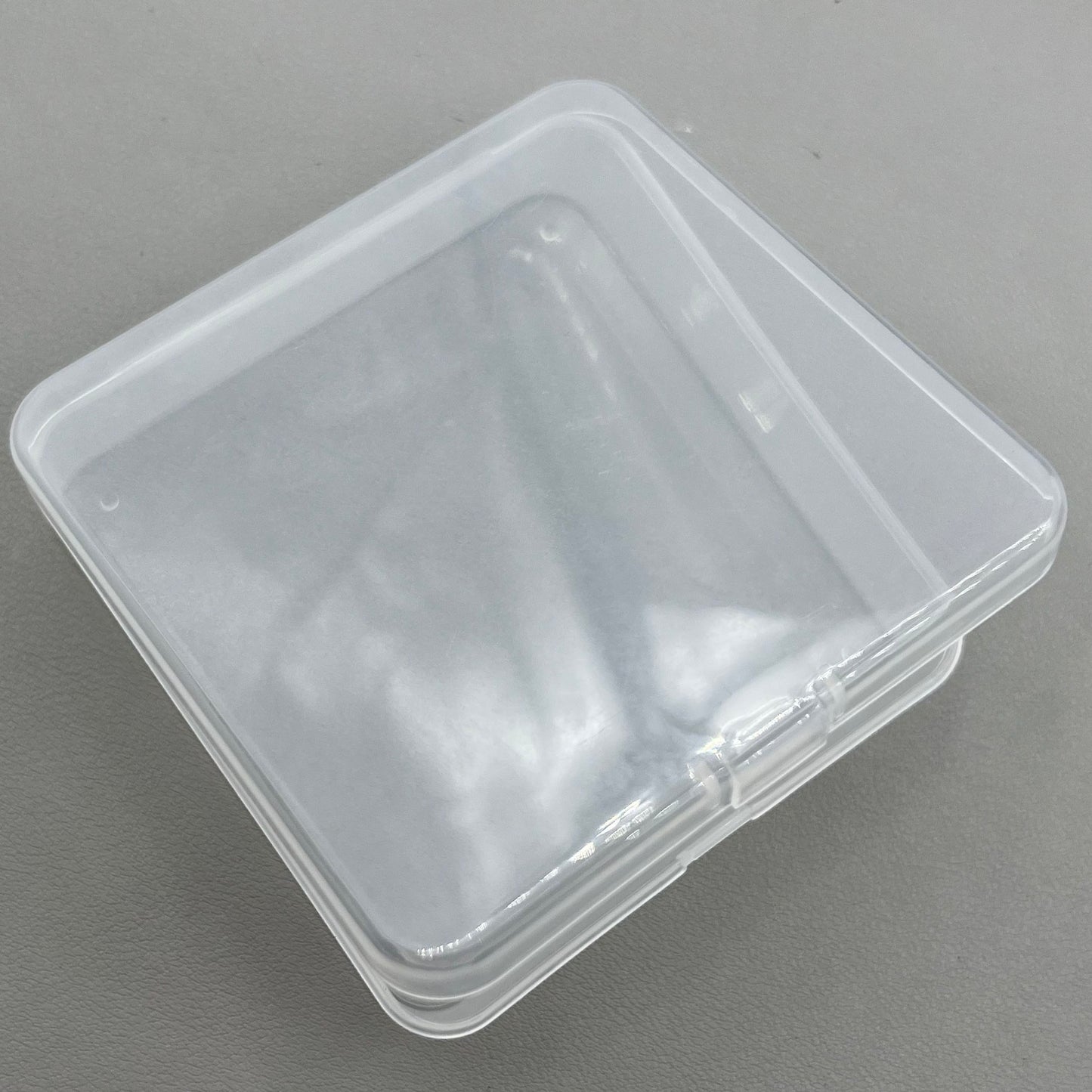 10 PIECES Mini Square Toolbox Box Container Storage Case Hinged Lid (2.8x9.5x9.5cm)