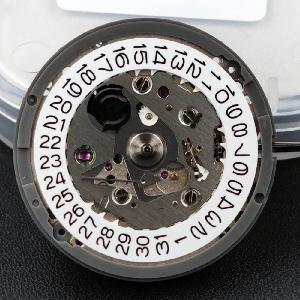 Modified NH35 Mechanical Left-Handed Date At 9 Single Calendar Watch Part