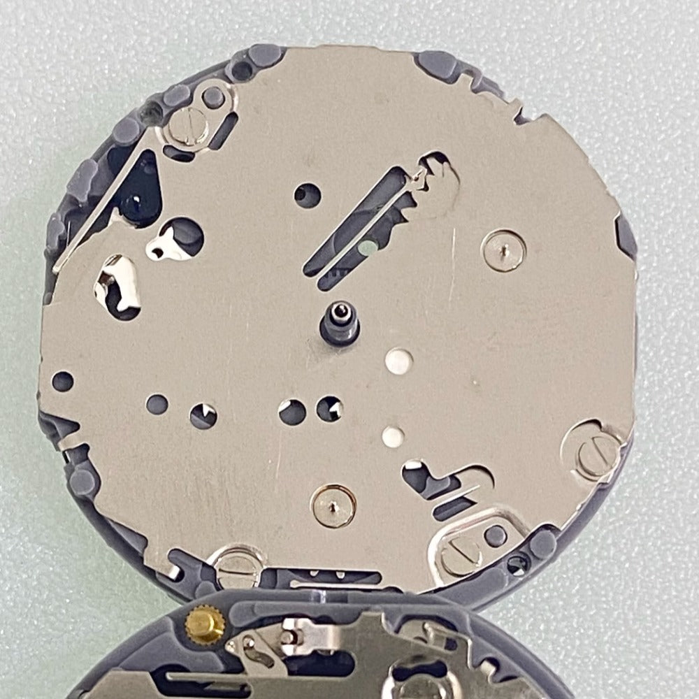 New Japan Made VH88A quartz watch movement with small seconds at 2, 6, 10, and 5 o'clock positions for precision watch repair.