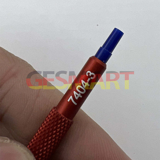 Bergeon 7404-3 watch hand fitting tool for precise accessory installation and repair.