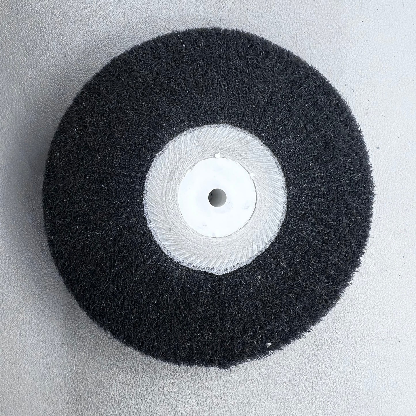 Swiss Bergeon 6085-E4 ultra fine abrasive wheel for satin metal finishing on watch accessories