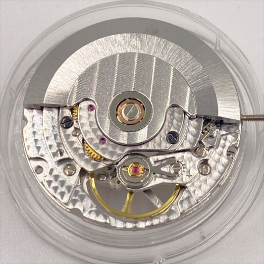 Tianjin 2824 automatic mechanical watch movement with hollow 3 hands, China Made precision component.
