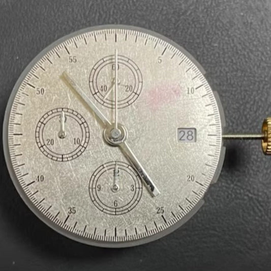 China Made Dandong SL4609D Mechanical Movement 7750 Movement Small Second At 12