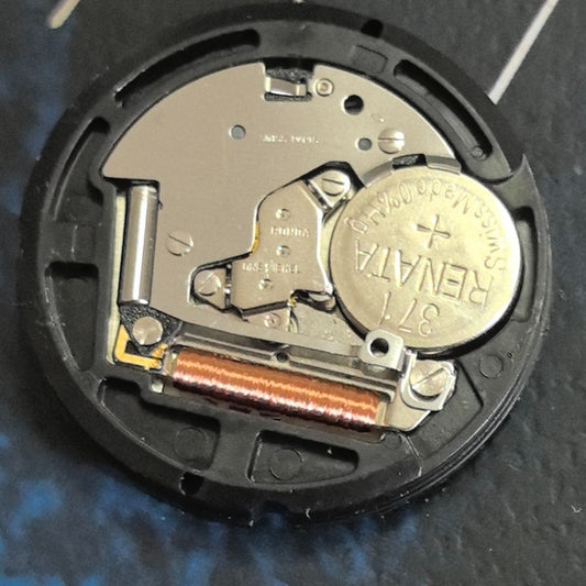 Swiss Made Ronda 515.D quartz movement with day-date function for watch repairs.