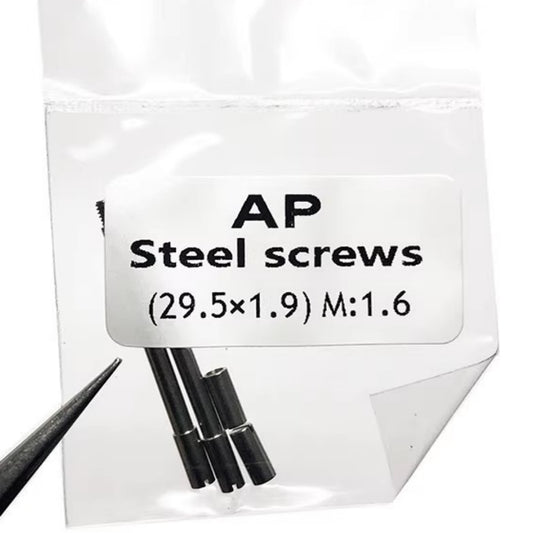 29.5x1.9 AP watch spring bar with steel screws for Audemars Piguet repair and replacement parts.