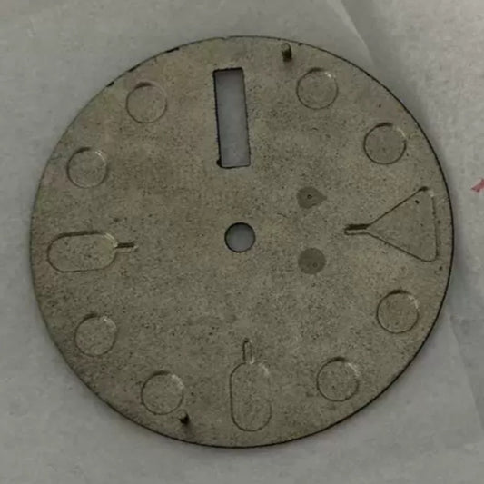 Green+Rose Golden Trim Datejust watch dial with lume, compatible with NH35 NH36 movement.