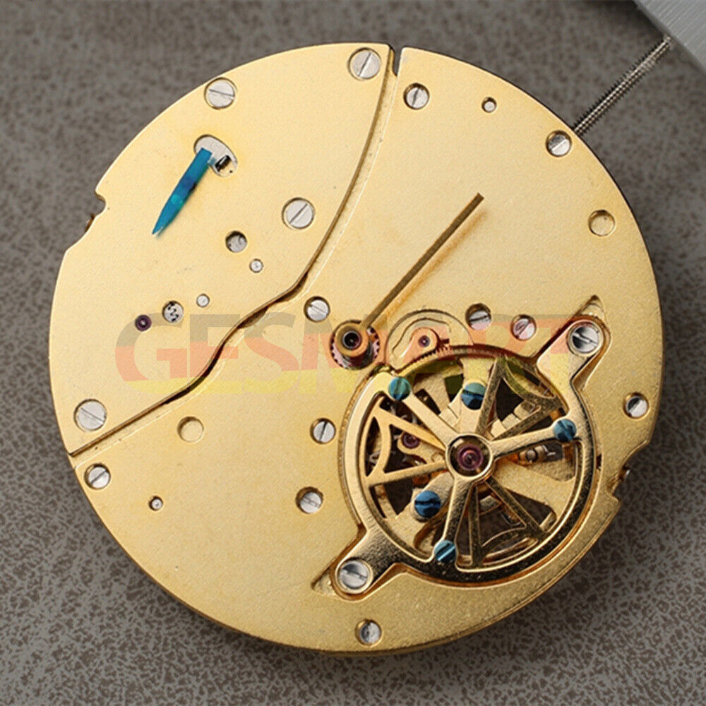 Shanghai Golden Bare Balance Wheel Power Pointed Automatic Mechanical Movement