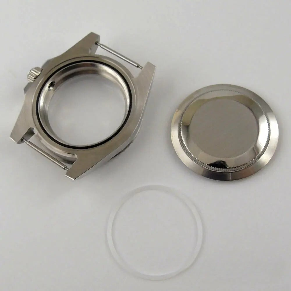 40mm Ceramic Bezel Watch Case Fit NH35 NH36 Miyota 8215 821A mingzhu 2813