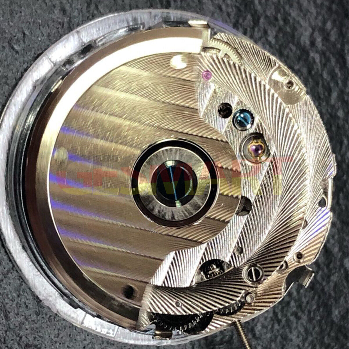 China Made Automatic Mechanical Movement Reversed Balance Wheel Big Date At 12