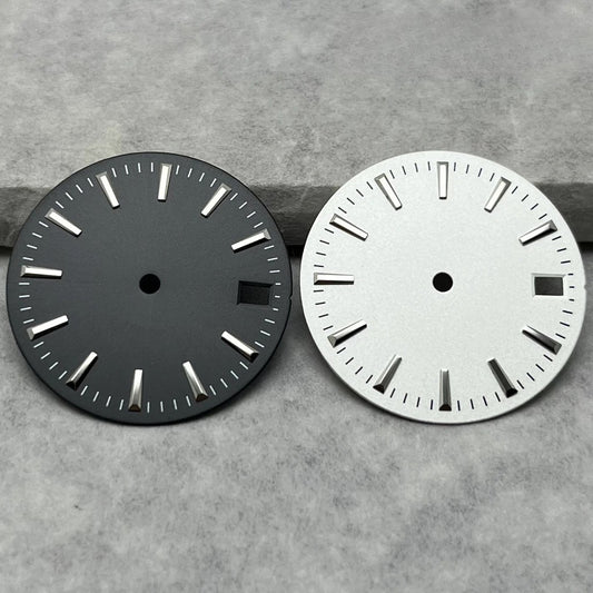 28.5mm Watch Dial Stripes Sunburst Simple For NH35/36/4R/7S Movement Modified